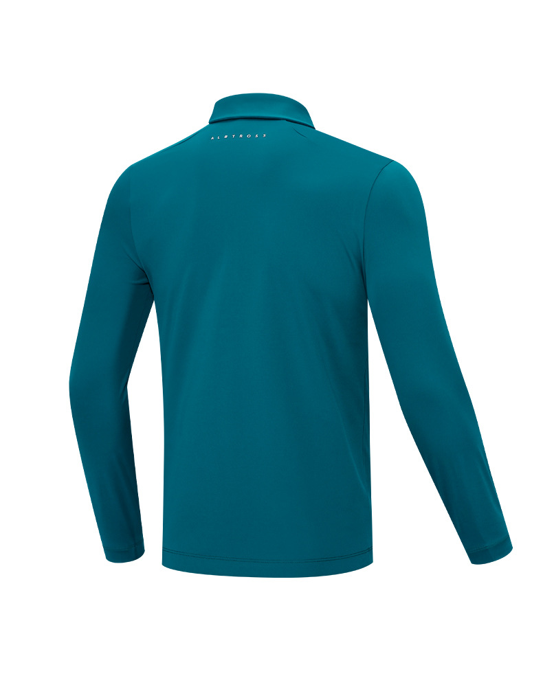 Áo polo thể thao golf Moeyes Magic Eye dài tay thu đông cho nam — M23YF016-màu xanh lam rực rỡ, M23YF016-màu trắng, M23YF016-Đen chi tiết 6