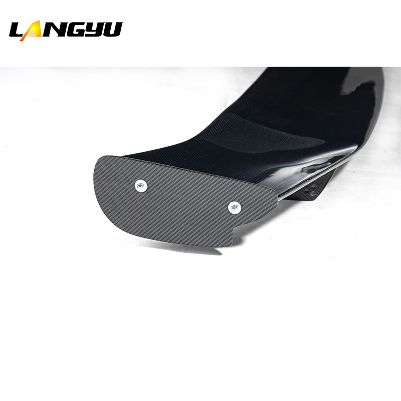 Langyu is suitable for Honda Type-R FD2 carbon fiber rear wing, modified JS style carbon fiber rear spoiler
