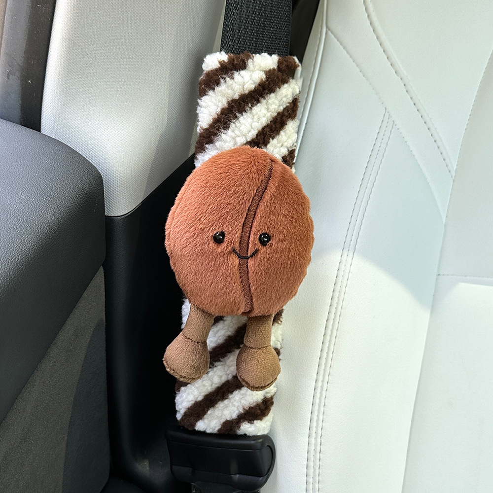 Protector de Hombro para Cinturón de Seguridad de Peluche para Auto