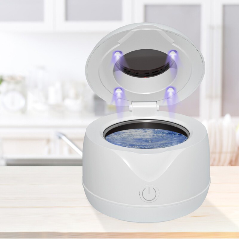 2024 new UV sterilization ultrasonic cleaner denture jewelry toothbrush cleaner