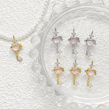 18k�~����ɫ������ʯ����耳׵���diy��������朴������