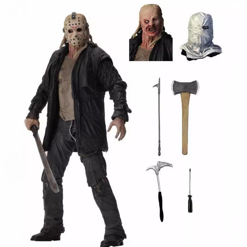 Neca Black Friday No. 13 2009 Jason Deluxe Edition 7inch Action Figure Model