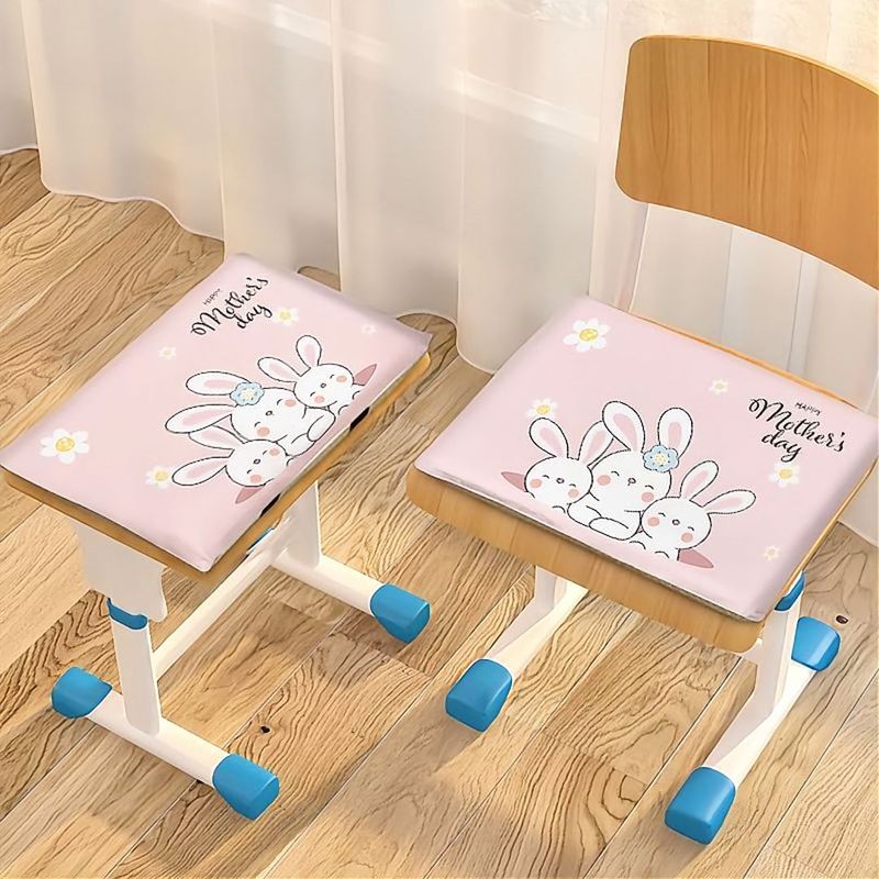 学生用クッション 長方形 座布団 椅子用クッション 教室 長時間座る 可愛い 高校生 椅子用クッション 漫画柄 学校用|undefined