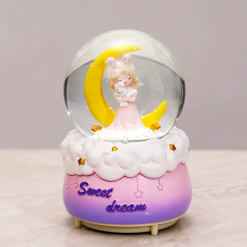 Cartoon music box, doll for friend, Birthday gift