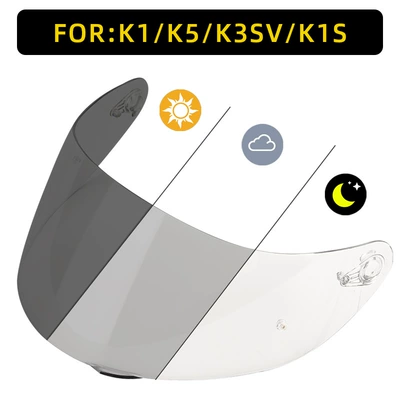 Motorcycle Helmet Color-Changing Dəbilqə (Kaska) aksesuarları - k5-color-changing-lens