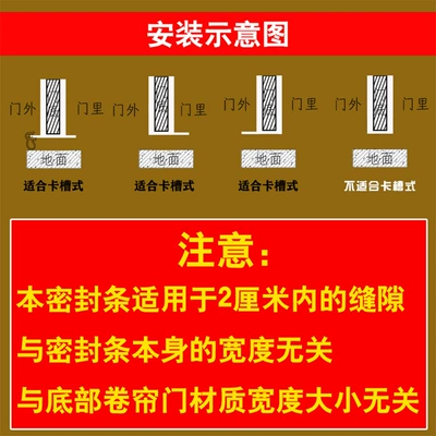 Avtomobil səs izolyasiya zolaqları Sealing Strip Rolling Shutter Door