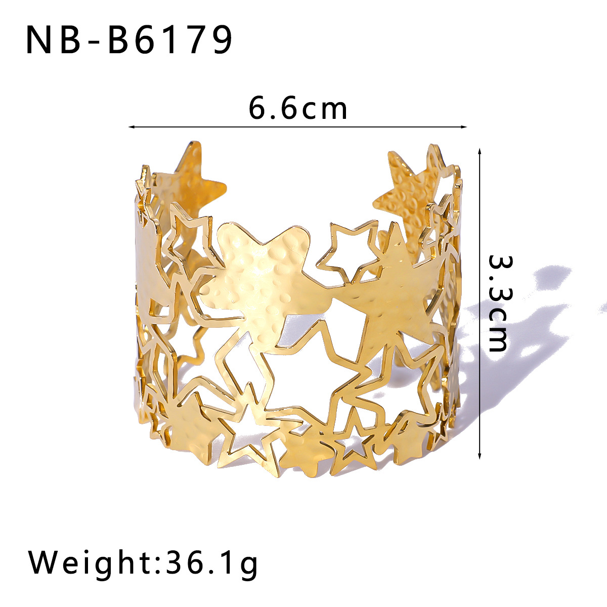 Casual, Elegant, Lady Style Casual Elegant Lady Flower Butterfly 304 Stainless Steel Bangle In Bulk
