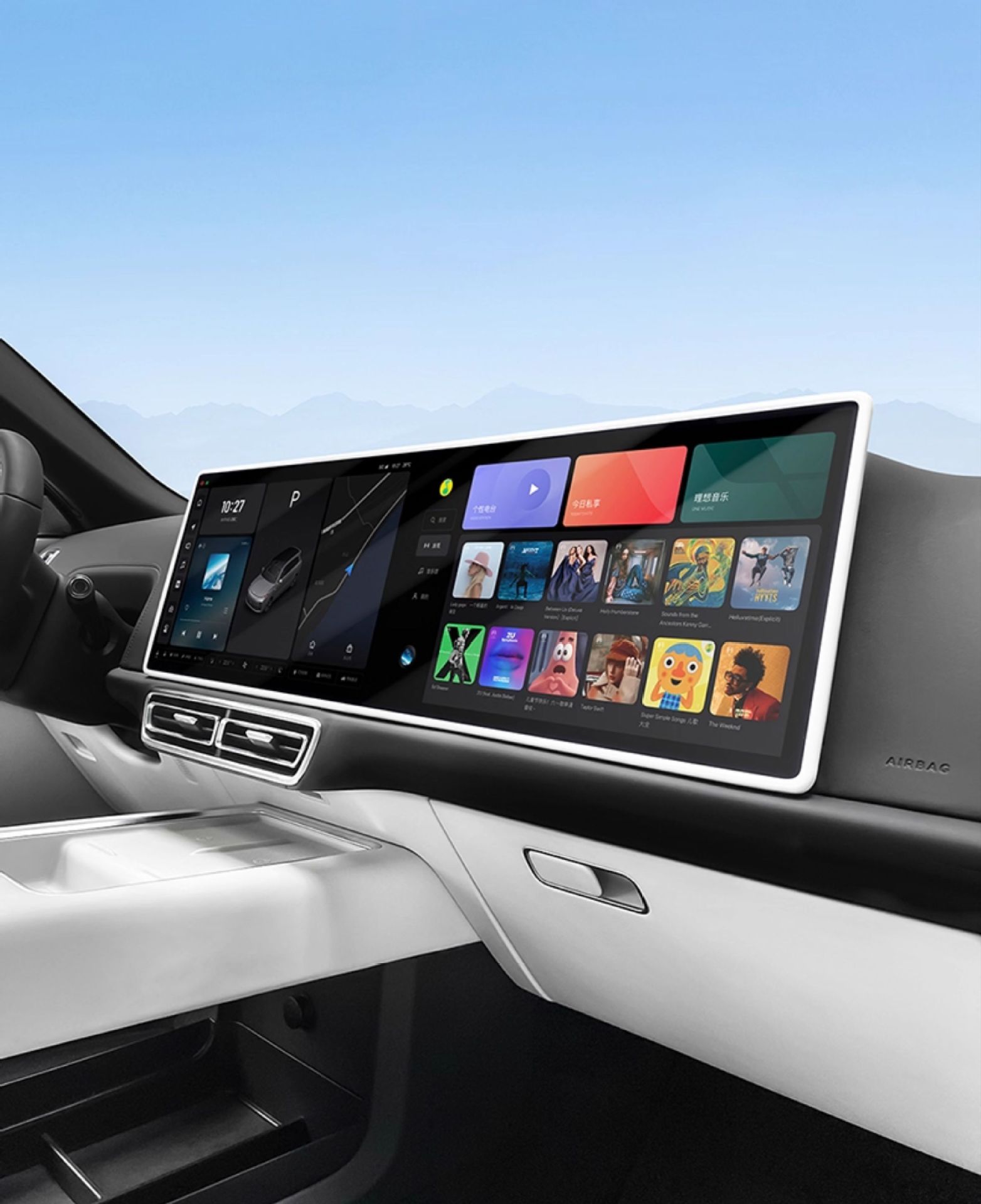 Ideal L6789I6I8 Screen Protective Cover Central Control Silicone Accessories Automotive Supplies Black Technology Interior Decoration Parts