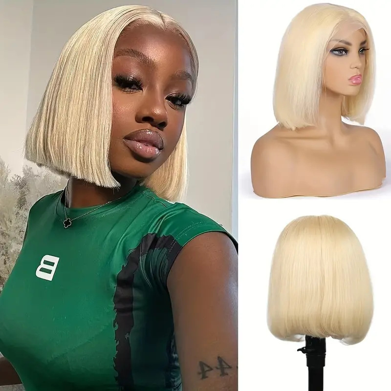 13X4 Lace Front Bob Wig Amazon Hot Selling Women's Bob Full Headband Style