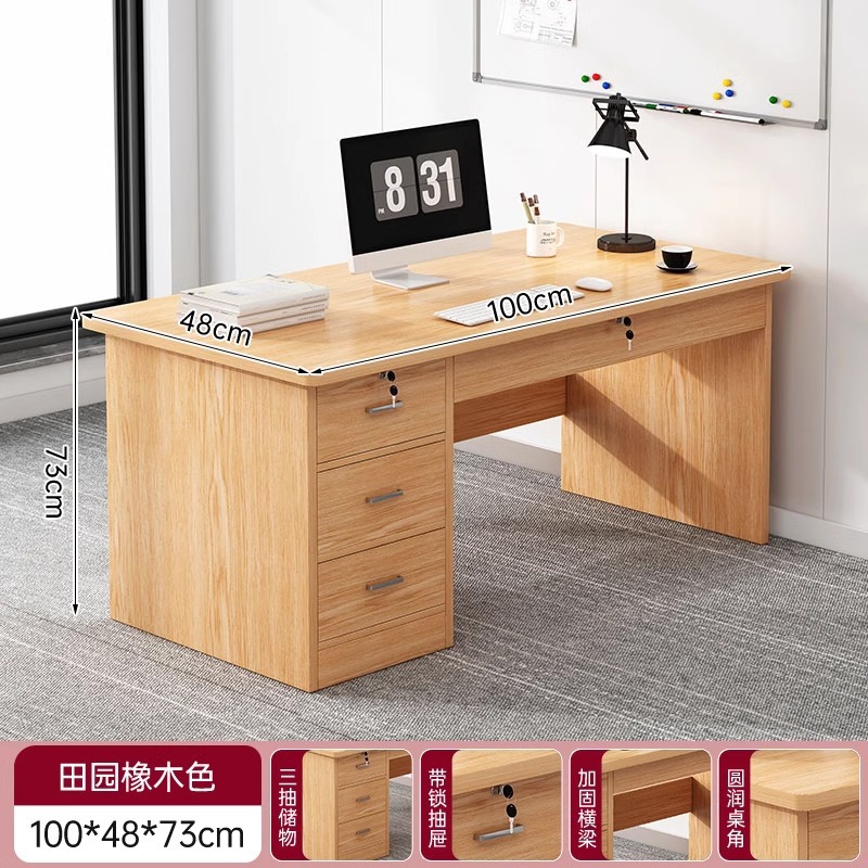 Mesa de computadora mesa de escritorio mesa de oficina silla combinación mesa de jefe mesa de oficina