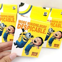 卡通趣味小黄人人物周边扑克牌高颜值54张不重复益智休闲游戏卡牌