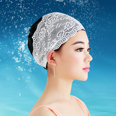 新型レース水泳帽防水pu快適女性ファッションレース水泳帽スポット卸売りメーカー水泳帽直販