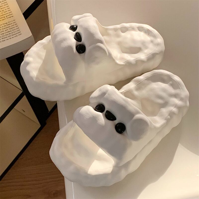 かわいい韓国風テディ犬サンダル、防臭、楽しい親子ファッション、柔らかくて可愛い、女性向け高級ネットセレブ夏用サンダル|undefined