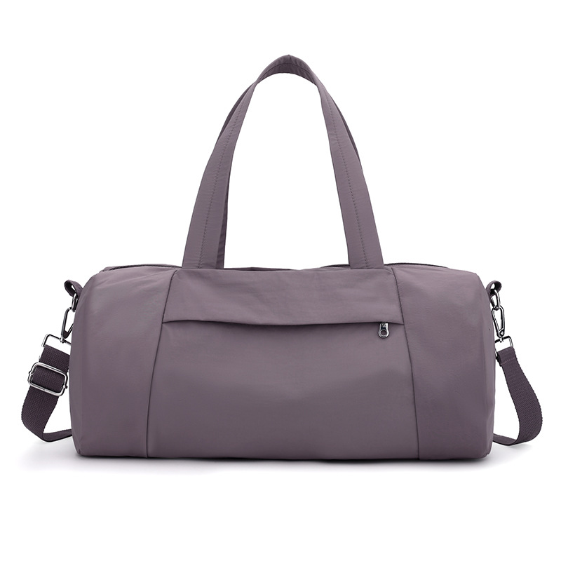 Bolsa de viaje de corta distancia de gran capacidad, bolsa de fitness de natación deportiva para mujeres, bolsa de equipaje de almacenamiento portátil de varios compartimentos para viajes de negocios