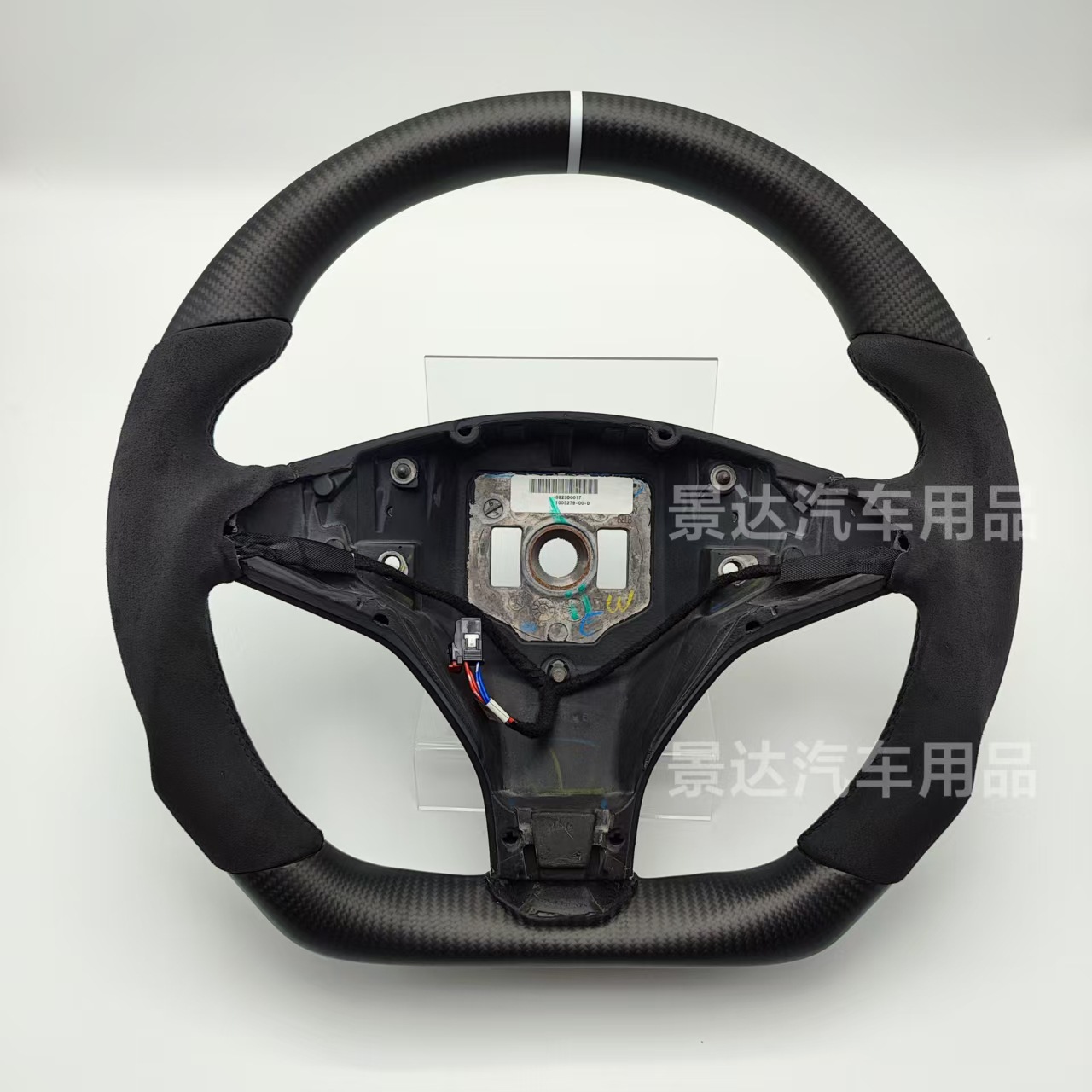 Suitable for Tesla ModelX /S modified carbon fiber steering wheel 12-20 years interior upgrade modification