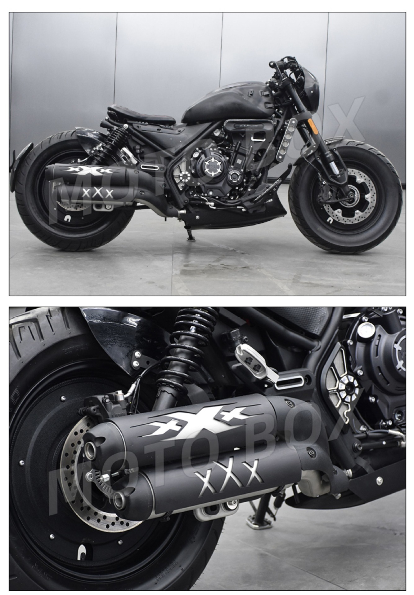 Suitable for the Wuyi CU250/525/625 Chinchilla Napoleon 450 exhaust pipe anti-scald cover blackened protective cover