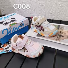 几米熊童鞋婴幼儿男女透气双网运动鞋2025春秋新款儿童跑步鞋C008