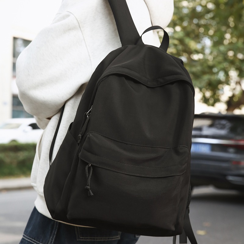 Mochila escolar para mujer nueva mochila de nailon ligera de gran capacidad para hombre estilo universitario estudiante de secundaria y preparatoria viaje mochila para computadora