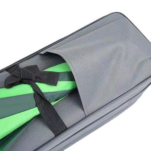 Fishing bag wholesale outdoor fishing rod bag steel wire Oxford cloth multi-layer storage fishing gear bag big belly fish rod bag