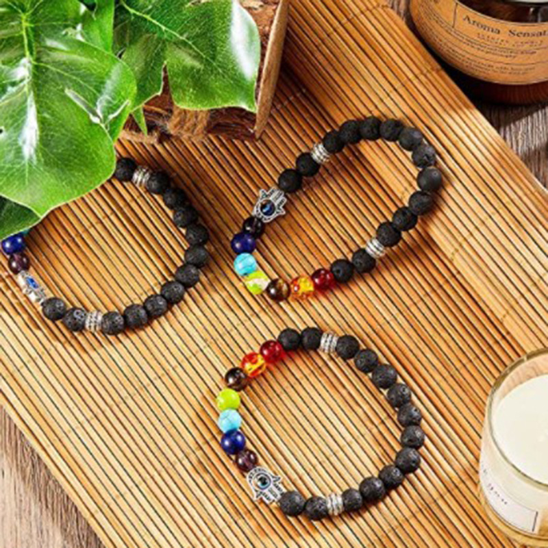 Ethnic Style Devilu0027S Eye Resin Unisex Bracelets