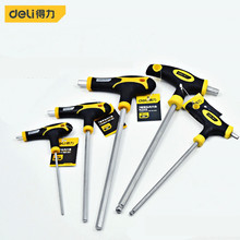 Ʒ����Ȩ Deli/���� ��ֻT��ƽͷ������2.5-10mm DL3925 DL3910