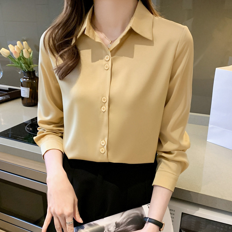 Silk spring shirt