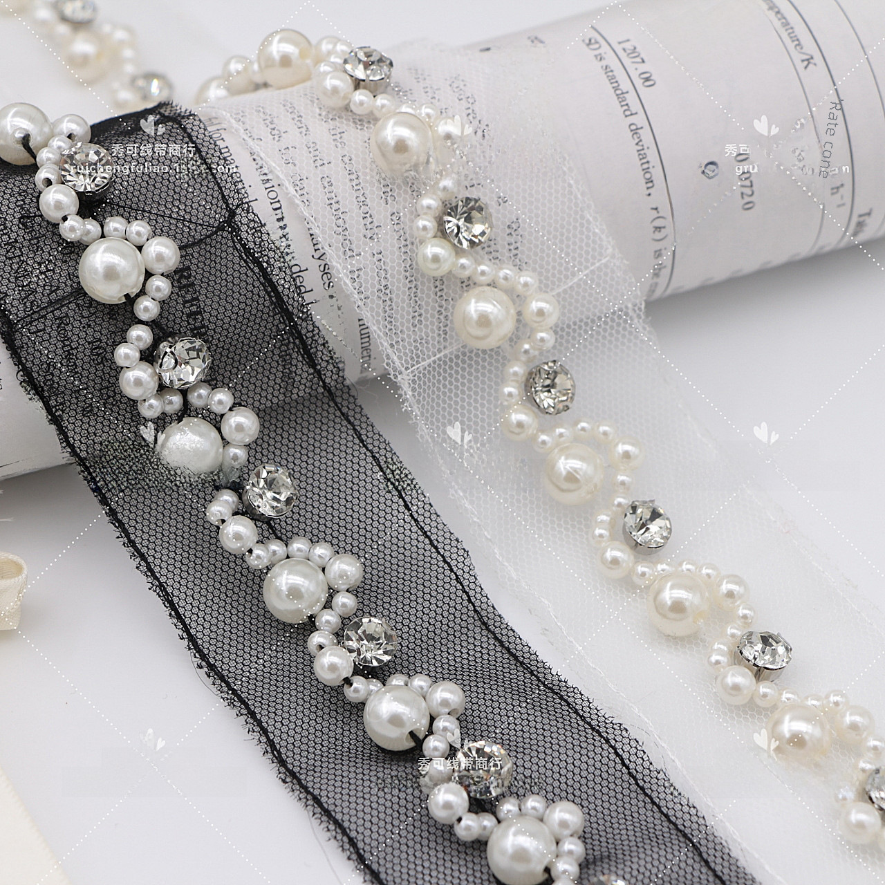 High-grade mesh with diamonds