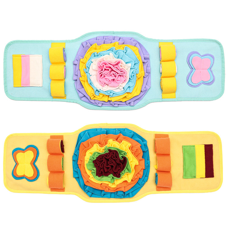 Cross-border pet toy dog watch type sniffing pad grinding teeth leakage food puzzle game puppy self-hi four seasons universal