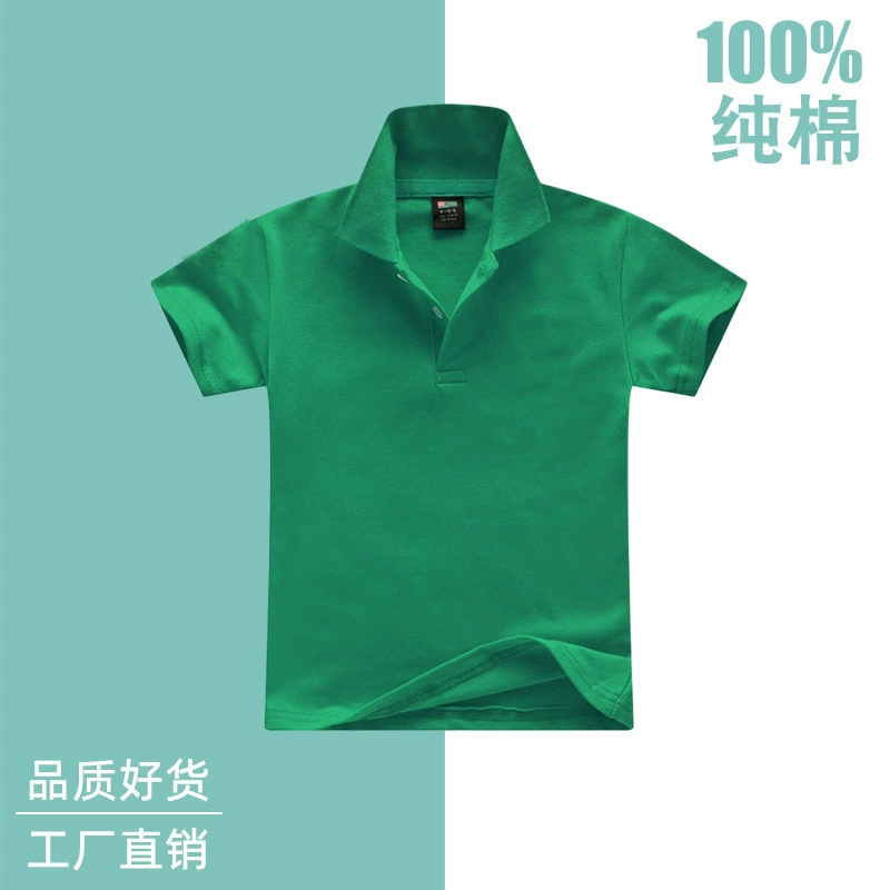 Летняя детская polo, хлопковая футболка для мальчиков, с коротким рукавом