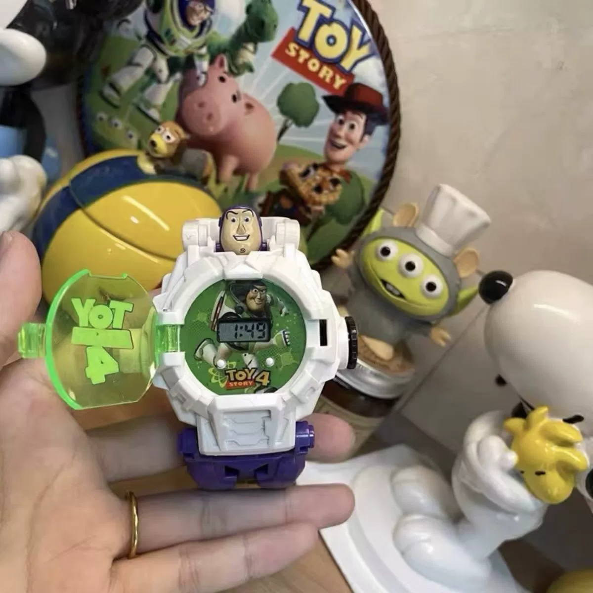Электронная игрушка, часы для детского сада, робот