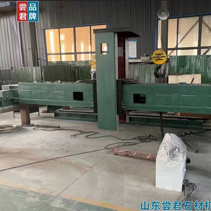 边梁端梁圆盘锯石机 HQ-2200桥式切石设备 品牌尝君石材机械