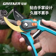 绿林果树修枝剪园艺剪刀剪树枝批发专用花剪花艺园林剪省力花木剪