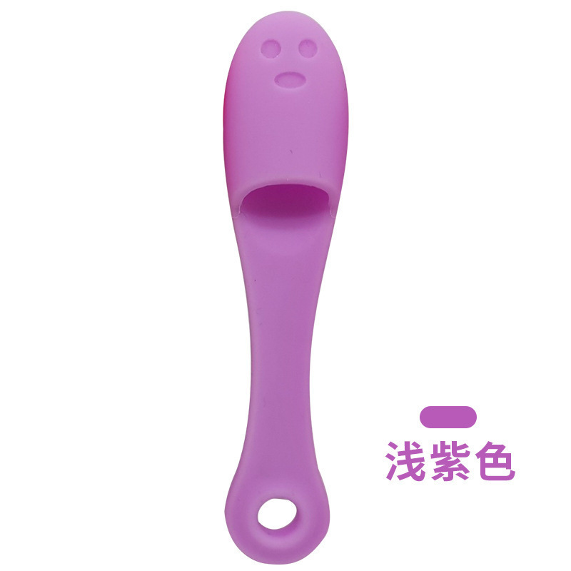 硅胶洗脸刷去角质黑下巴鼻翼面部毛孔清洁刷手动软毛去黑头鼻头刷|undefined