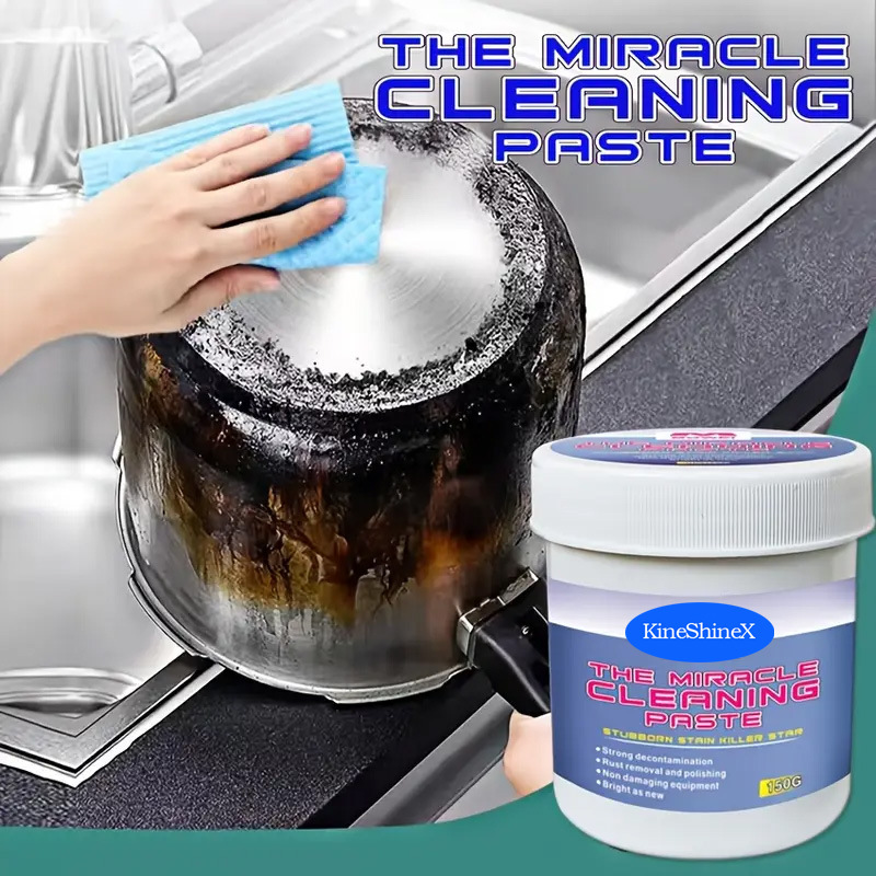 Cross-Border Multi-Purpose Cleaning Paste Suitable for Stove Range Hoods, Pots and Sinks to Easily Remove Rust and Grease