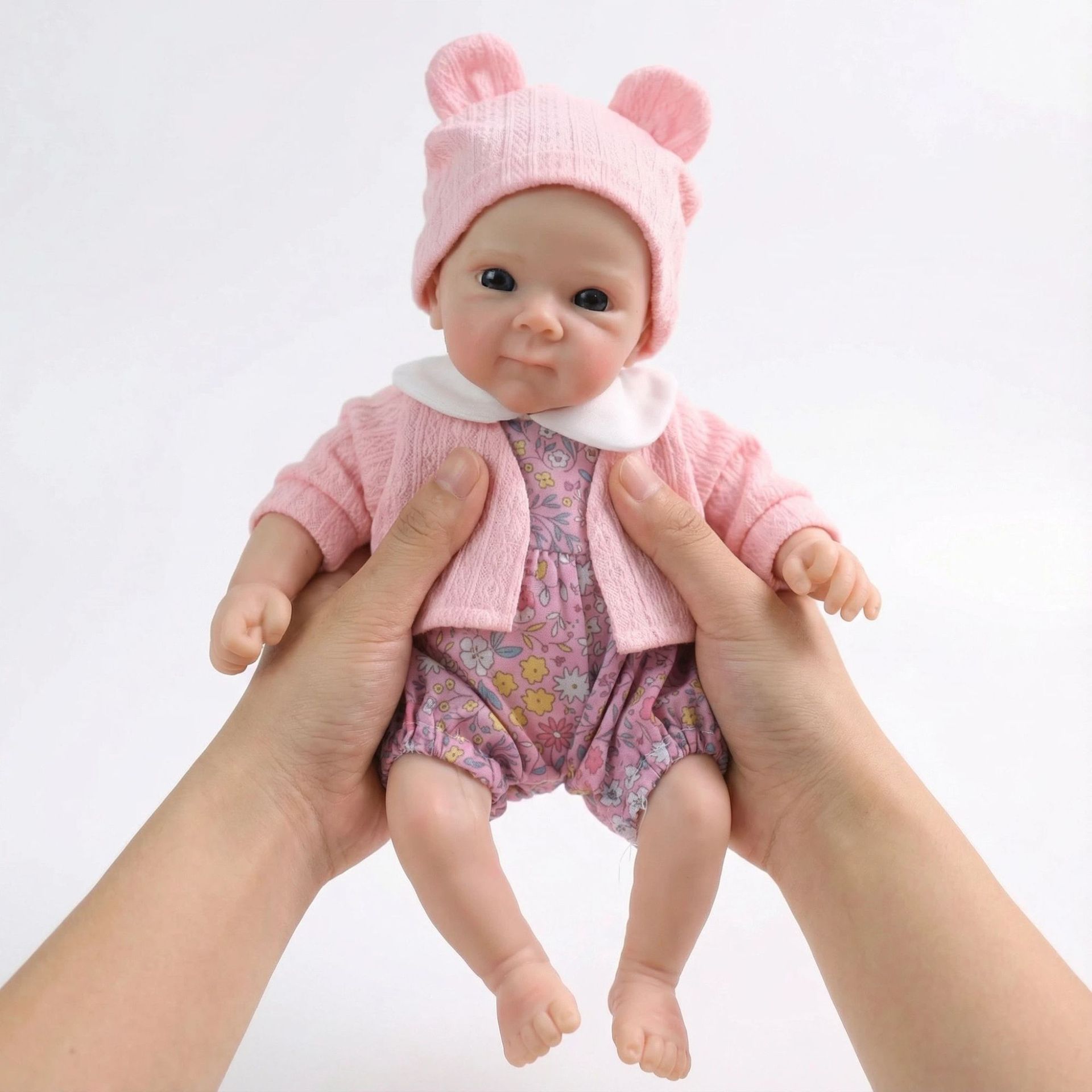 12 pulgadas chaqueta de polvo con pequeña flor triturada jaqueta Q bala bettie muñeca renacida muñeca de silicona de Navidad para niños