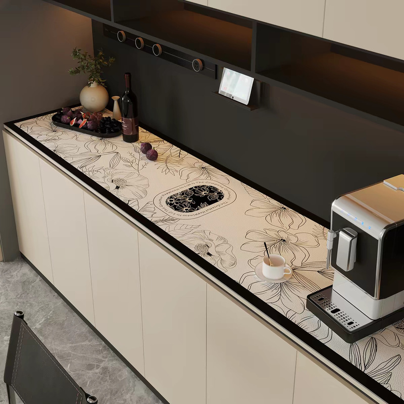 Luxurious and high-end marble diatomite dining side cabinet table mat, dirt-resistant and wear-resistant, countertop protective pad, easy to clean for home use Luxurious and high-end marble diatomite dining side cabinet table mat, dirt-resistant and wear-resistant, countertop protective pad, easy to clean for home use