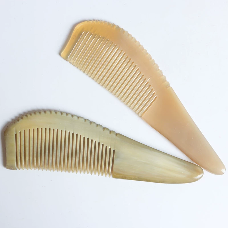 Factory wholesale white yak angle combs small corner tip with sharp tail combed tail tail massage smooth hair comb