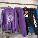 555555 Beauty Trendy Young Thug Same Sp5der Hoodie Foam Letter Men's and Women's Hooded Sweats