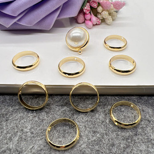 DIY�Ʒ�������l �~����18Kɫ�A�ο��^����Ȧ�h ��Ȧ