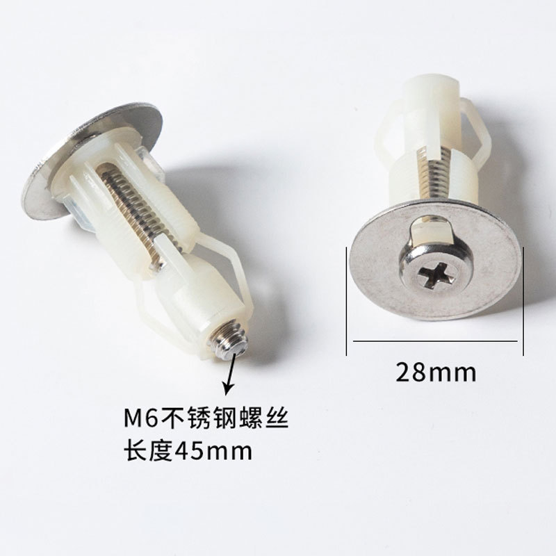 나일론 확장 + 28 스테인레스 스틸 가스켓