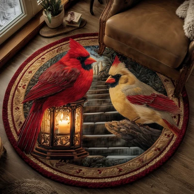 Avtomobil döşəmə paspasları – decor floor mat digital printing direct - 11-16-x-164141cm-round