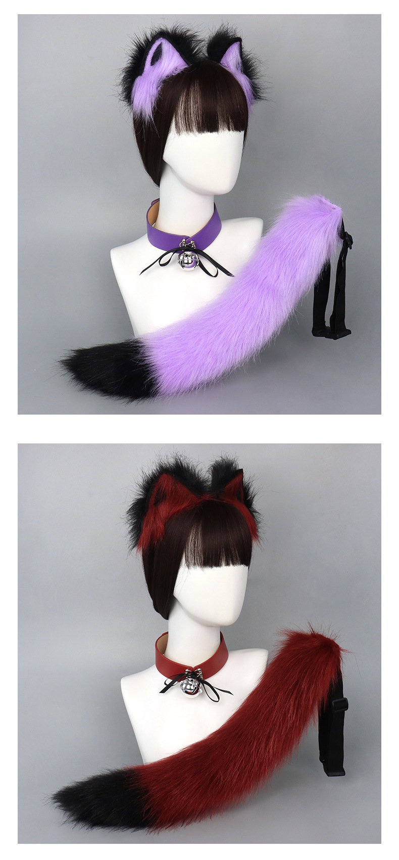Handmade Plush Fox Set Image 3