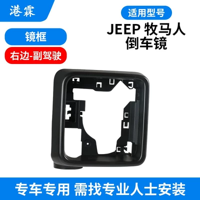 Mirror Shell, Turn Signal Lens, Rear mirror/rearview mirror assembly - frame-passenger