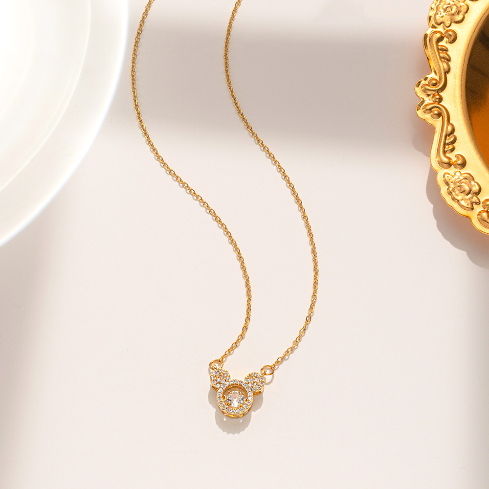 Smart Necklace Women's ins Simple Trendy Clavicle Chain Temperament Light Luxury Titanium Steel Necklace Pendant Accessories_voghion.com