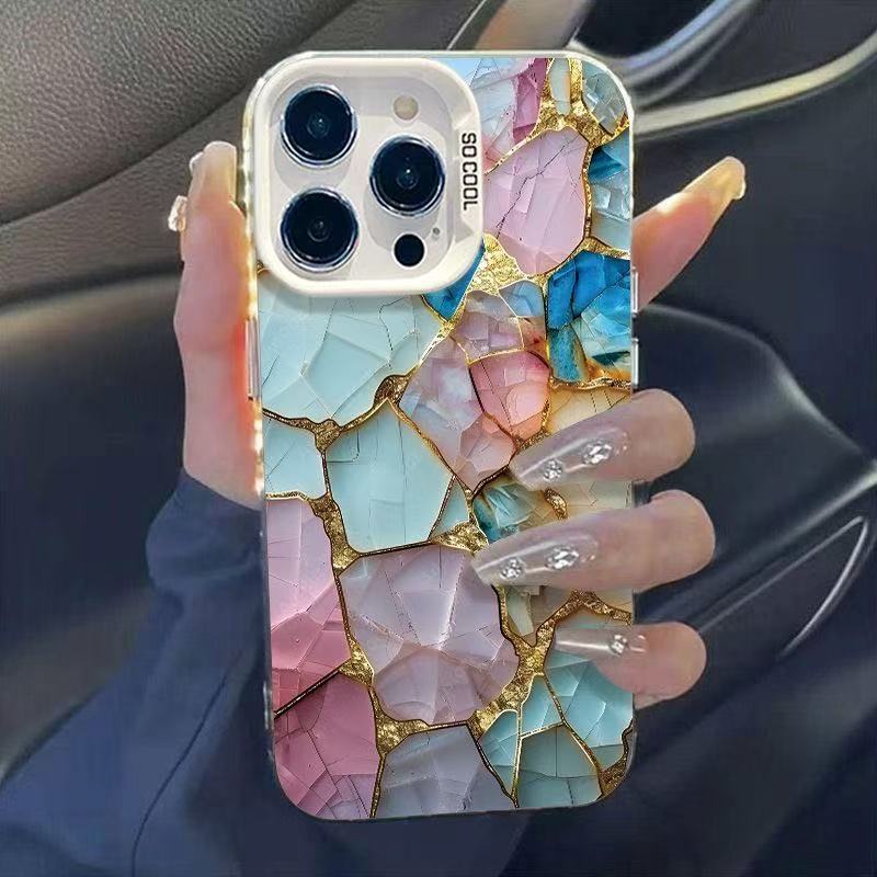 Color plata concha-blanco-color piedra ADJ879521