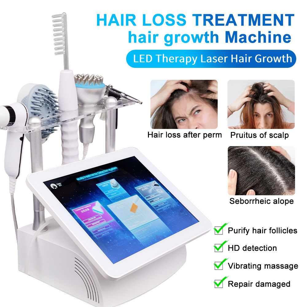 5-in-1 artificial intelligence scalp analysis, skin care, hair follicle detection instrument, anti-hair loss care, beauty scalp care instrument 4