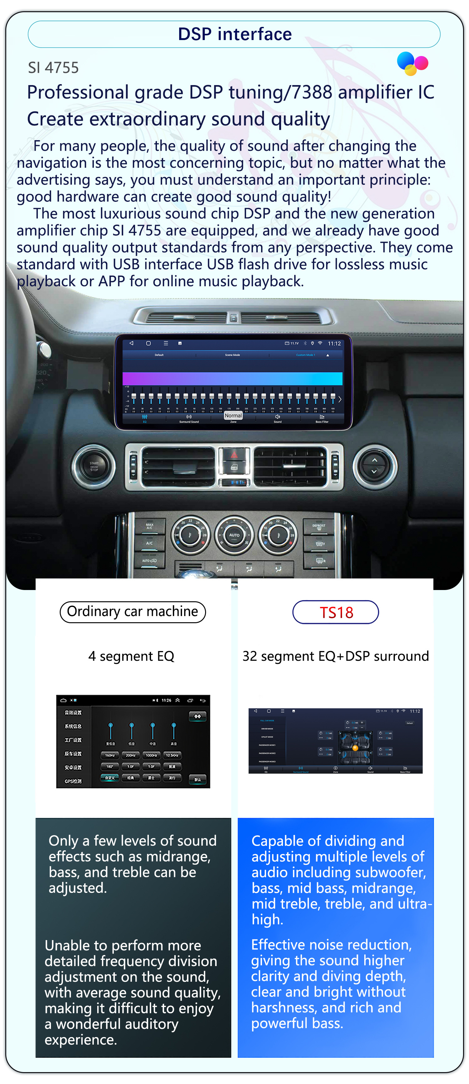 Suitable for 02-12 Models 12.313inch Range Rover Sport V8/L322 Central Control Android 4g Large-Screen Navigation System