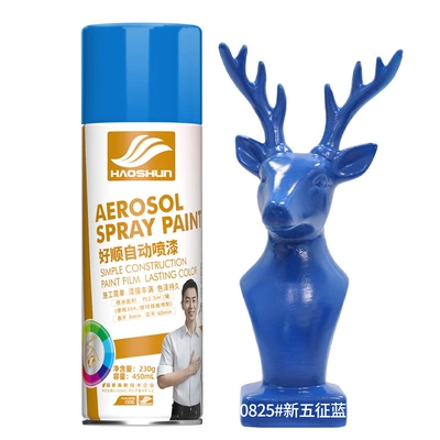 Avtomobil boyası – wood wall graffiti paint - new-wu-zheng-blue450ml230g