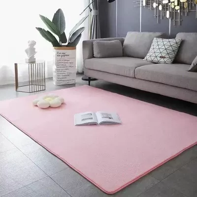 Thick Carpet for Bedroom, Car Carpet - velveteen-pink-40-x-120cm-buy-one-get-one-free