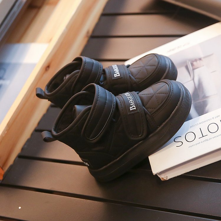 Neve per ragazzi inverno 2023 nuovi stivali caldi alti per bambini, scarpe di cotone impermeabili e antiscivolo,_voghion.com